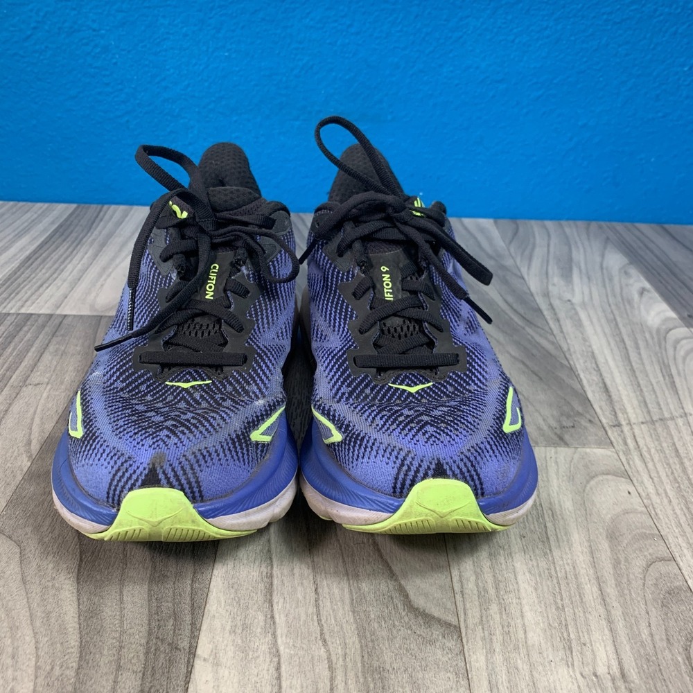 Size 8 B - Hoka One One HOKA Clifton 9 Women's Airy Blue Shoes Running Sneaker - Picture 6 of 12